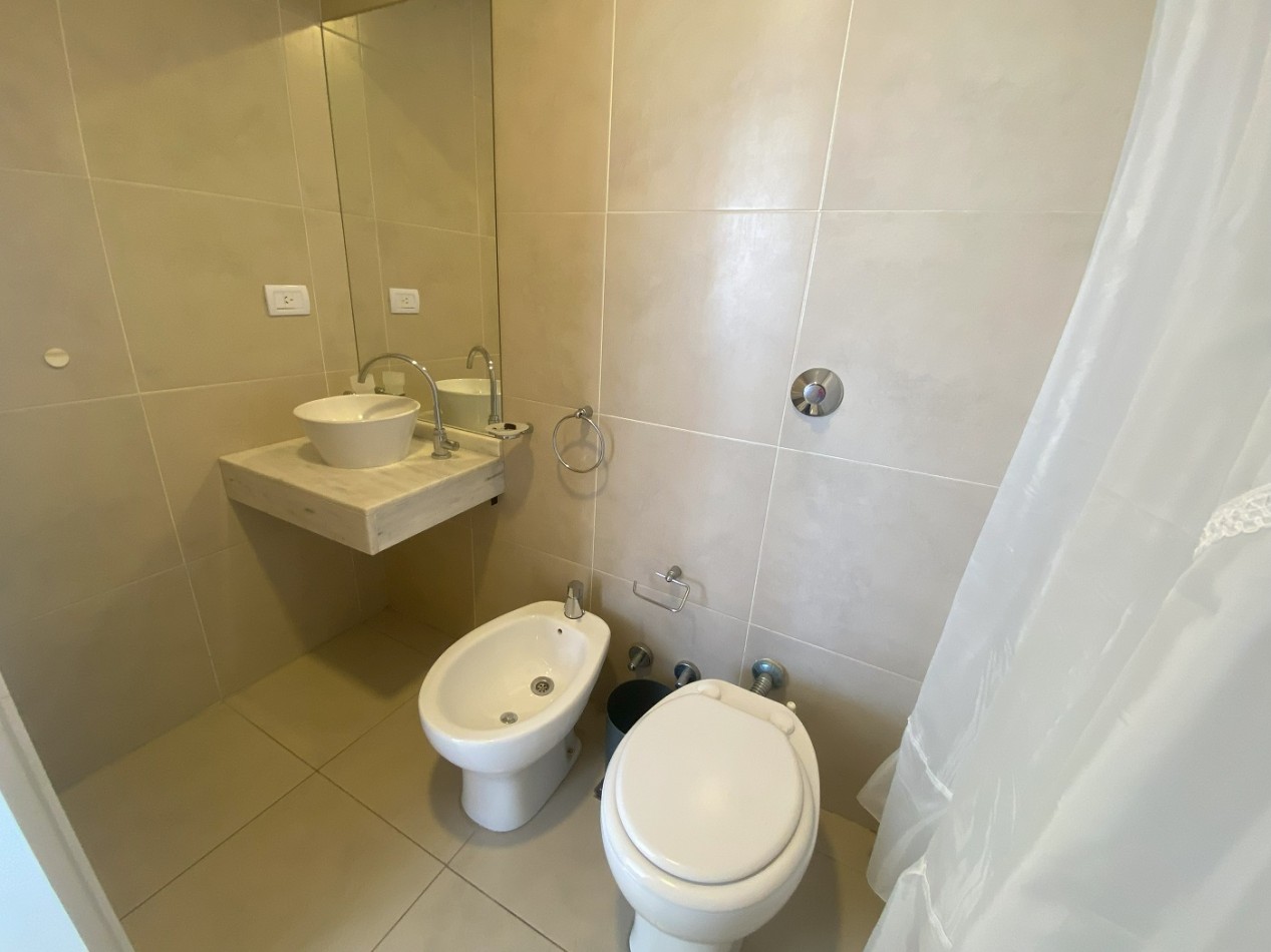 Departamento Amoblado en Congreso - Monoambiente Grande con doble Balcon. 