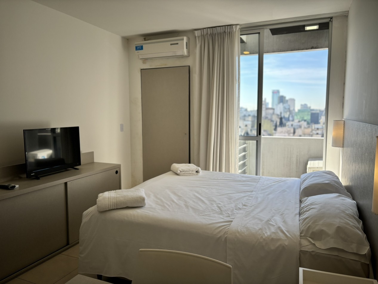 Departamento Amoblado en Congreso - Monoambiente mediano.